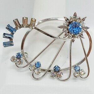 Vintage Sterling Silver Brooch Signed AMCO